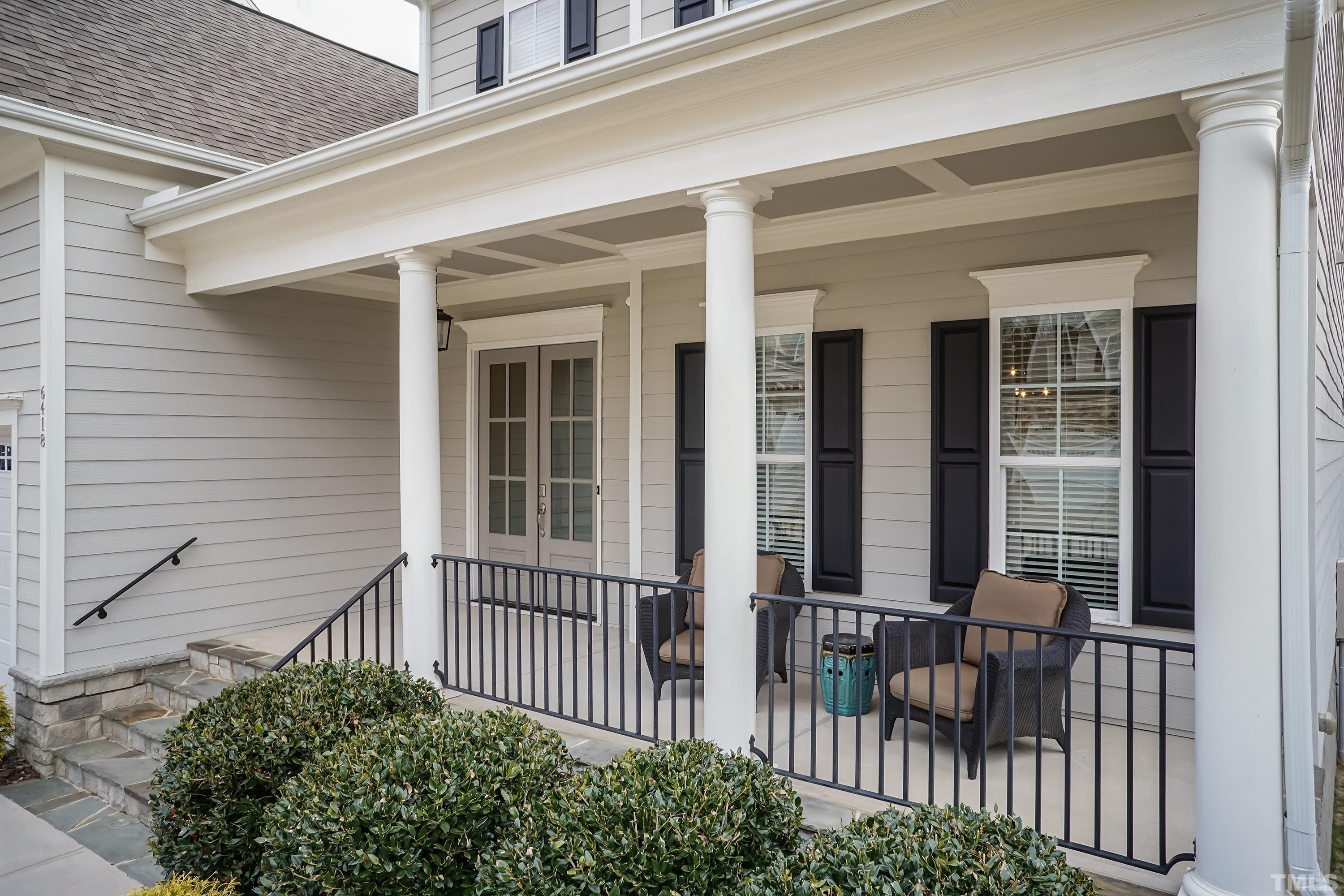 6418 Rosny Road Raleigh, NC 27613 - Photo 3 of 52 front view of a house with a porch