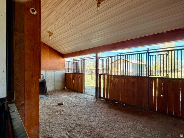 202 375 West Providence, UT 84332 - Photo 48 of 61 View of stable as taken from inside the barn