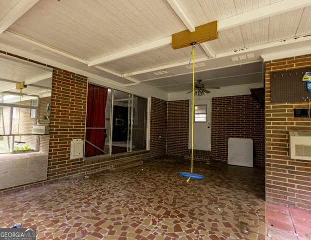 a chairs and a table in a room