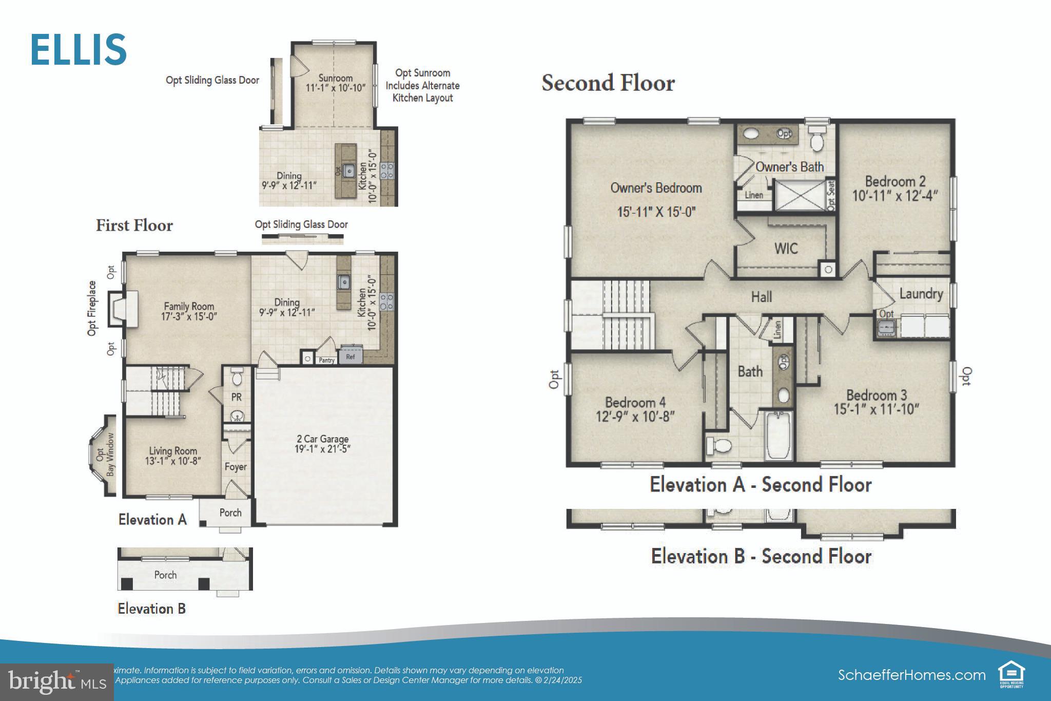 449 Tylers Mill Road Sewell, NJ 08080 - Photo 23 of 24 Elegant two-story home floor plan.