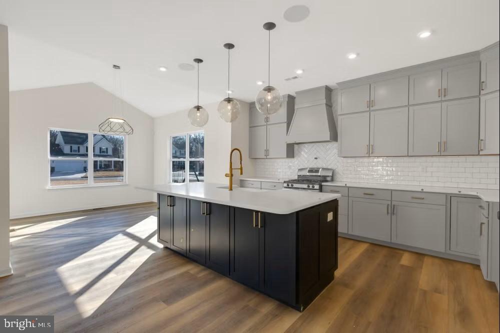 449 Tylers Mill Road Sewell, NJ 08080 - Photo 4 of 24 Modern kitchen with sleek design and light.