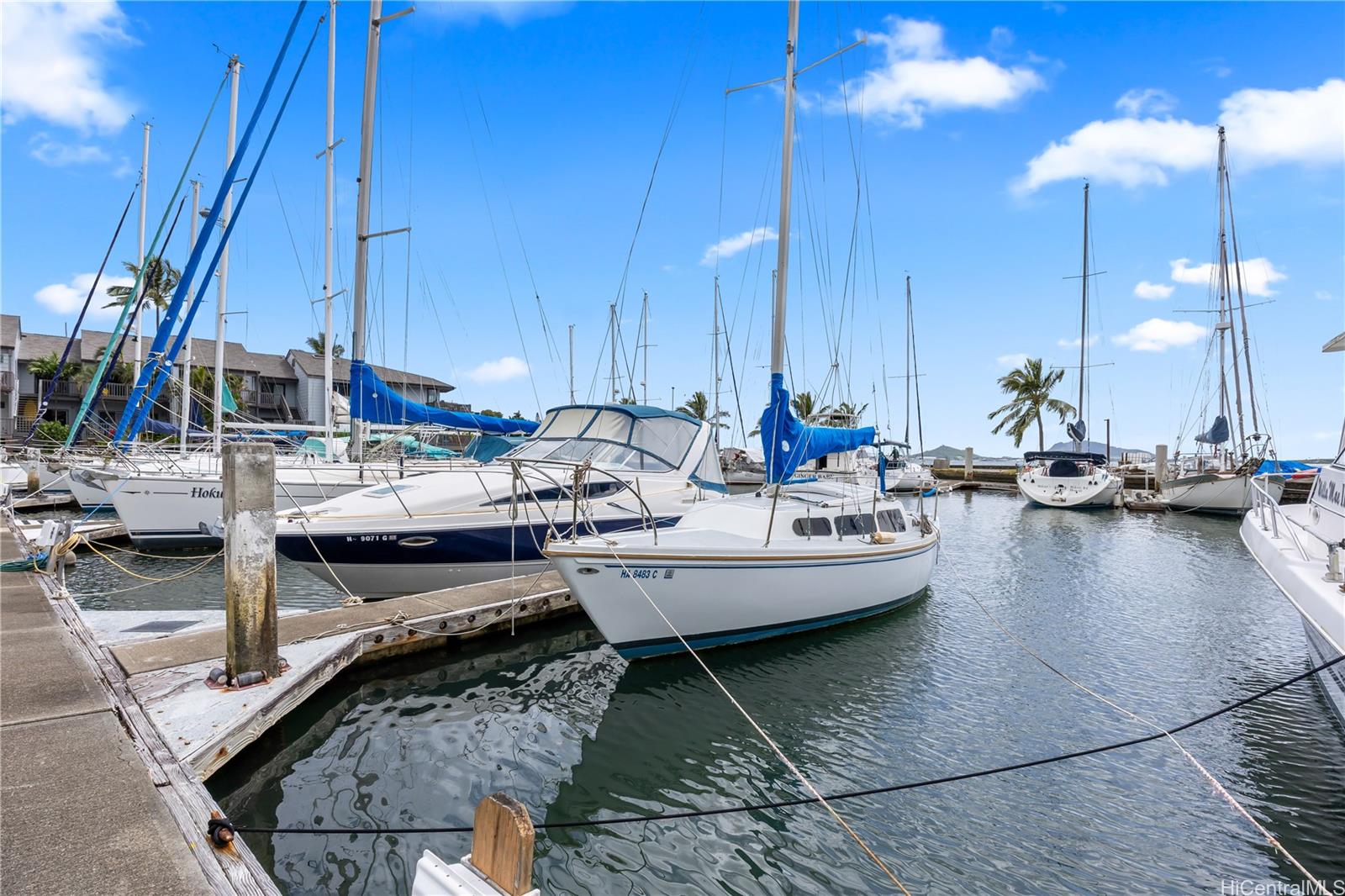 45-995 Wailele Road, Unit 35 Kaneohe, HI 96744 - Photo 2 of 25 Deeded boat slip 162 for this unit can accommodate a boat 44 feet long and 17 feet wide
