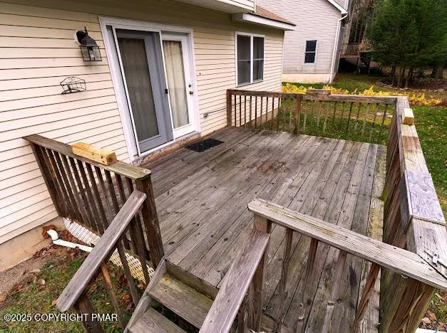 a view of deck with patio