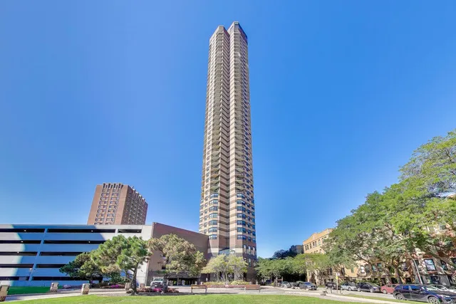 a view of a large building