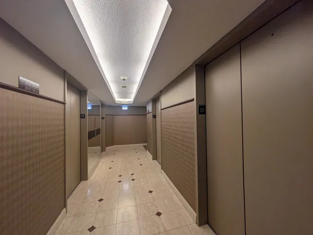 a view of a street with shops