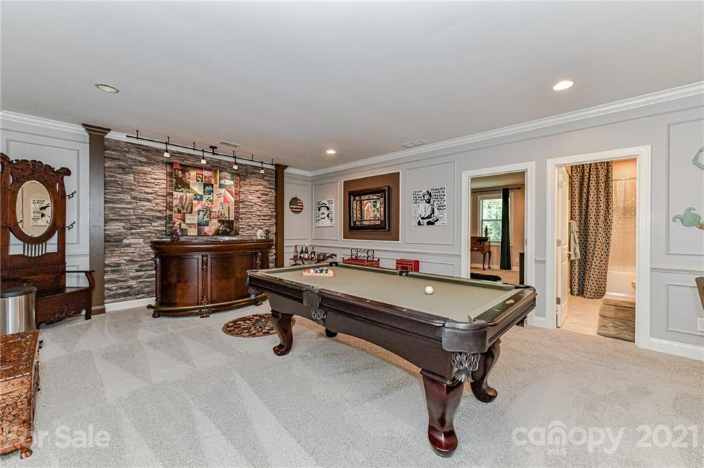 2756 Collaroy Road Waxhaw, NC 28173 - Photo 39 of 48 a room with pool table and windows