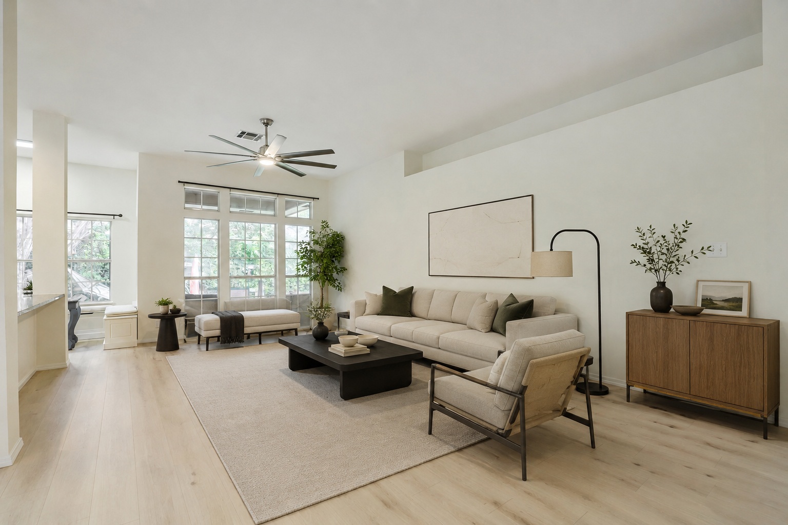 206 Gann Street Georgetown, TX 78626 - Photo 1 of 19 a living room with furniture and a large window