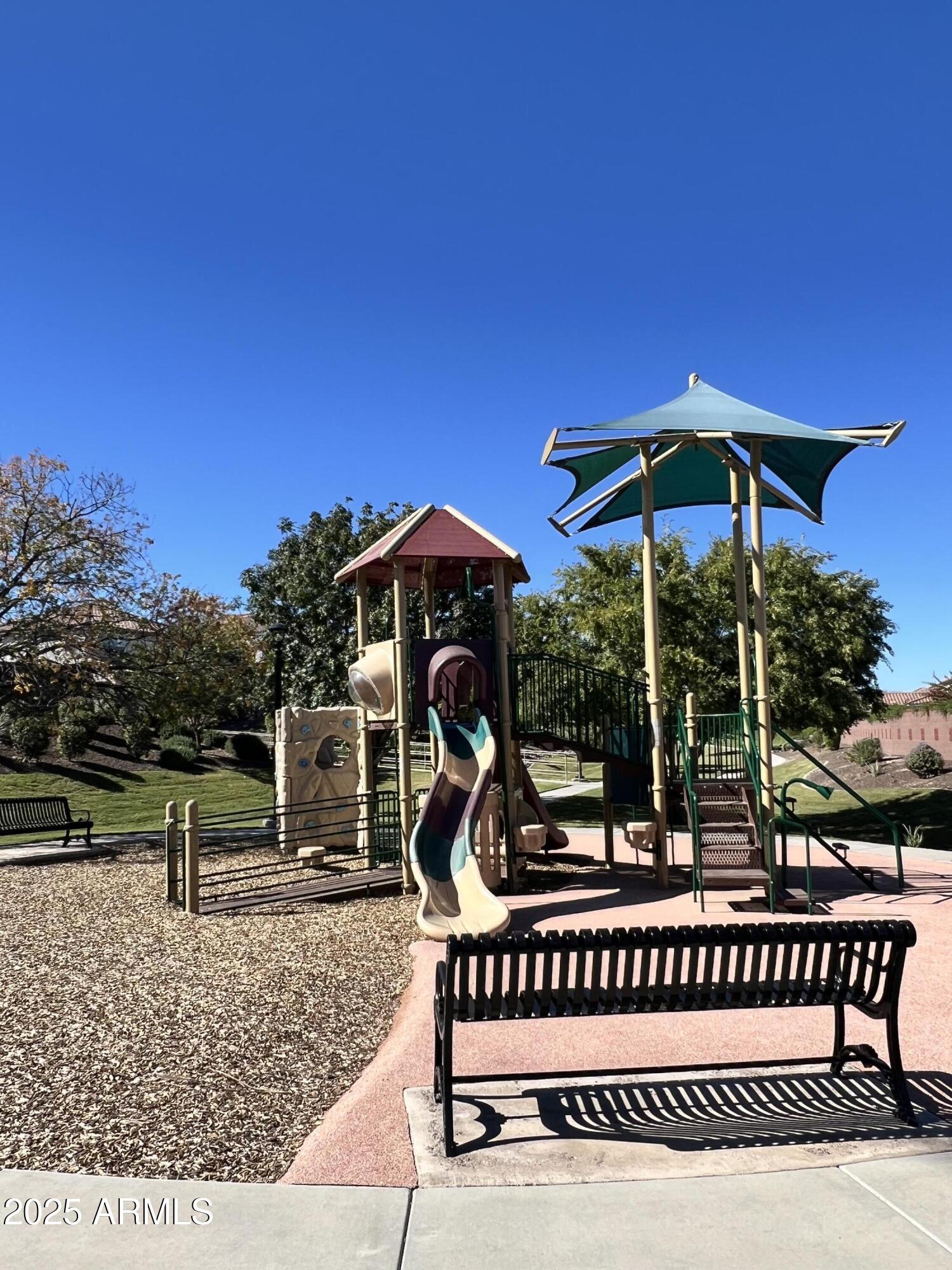 836 Constance Way Phoenix, AZ 85042 - Photo 45 of 51 a view of a bench in the terrace