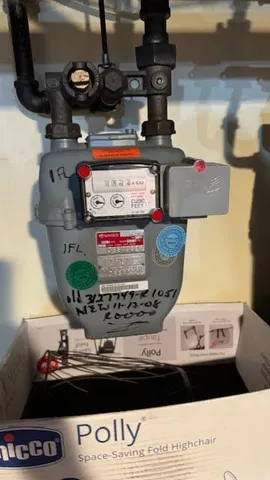 a view of water heater room