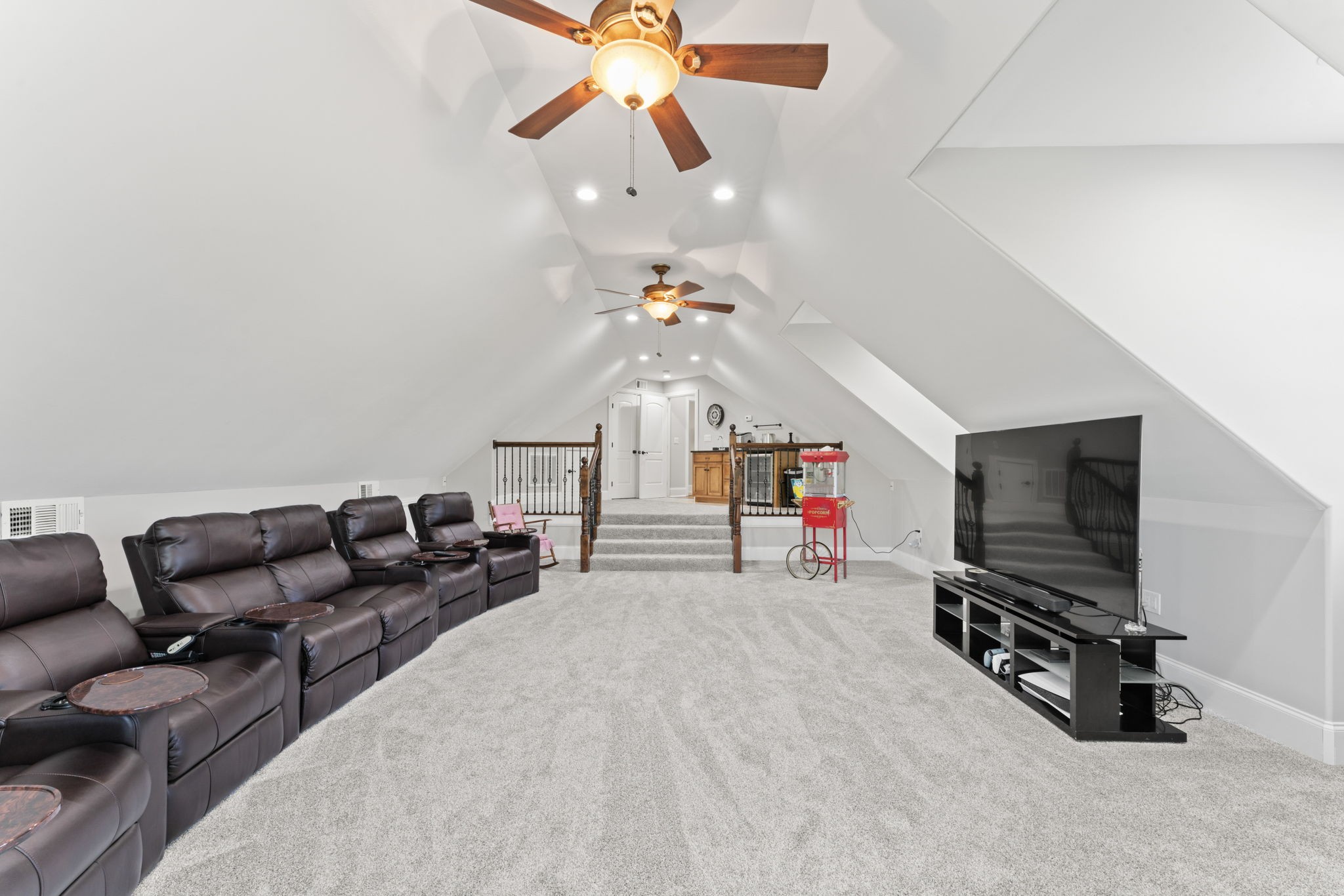 7402 Cold Harbor Court Fairview, TN 37062 - Photo 38 of 48 a living room with furniture and a flat screen tv