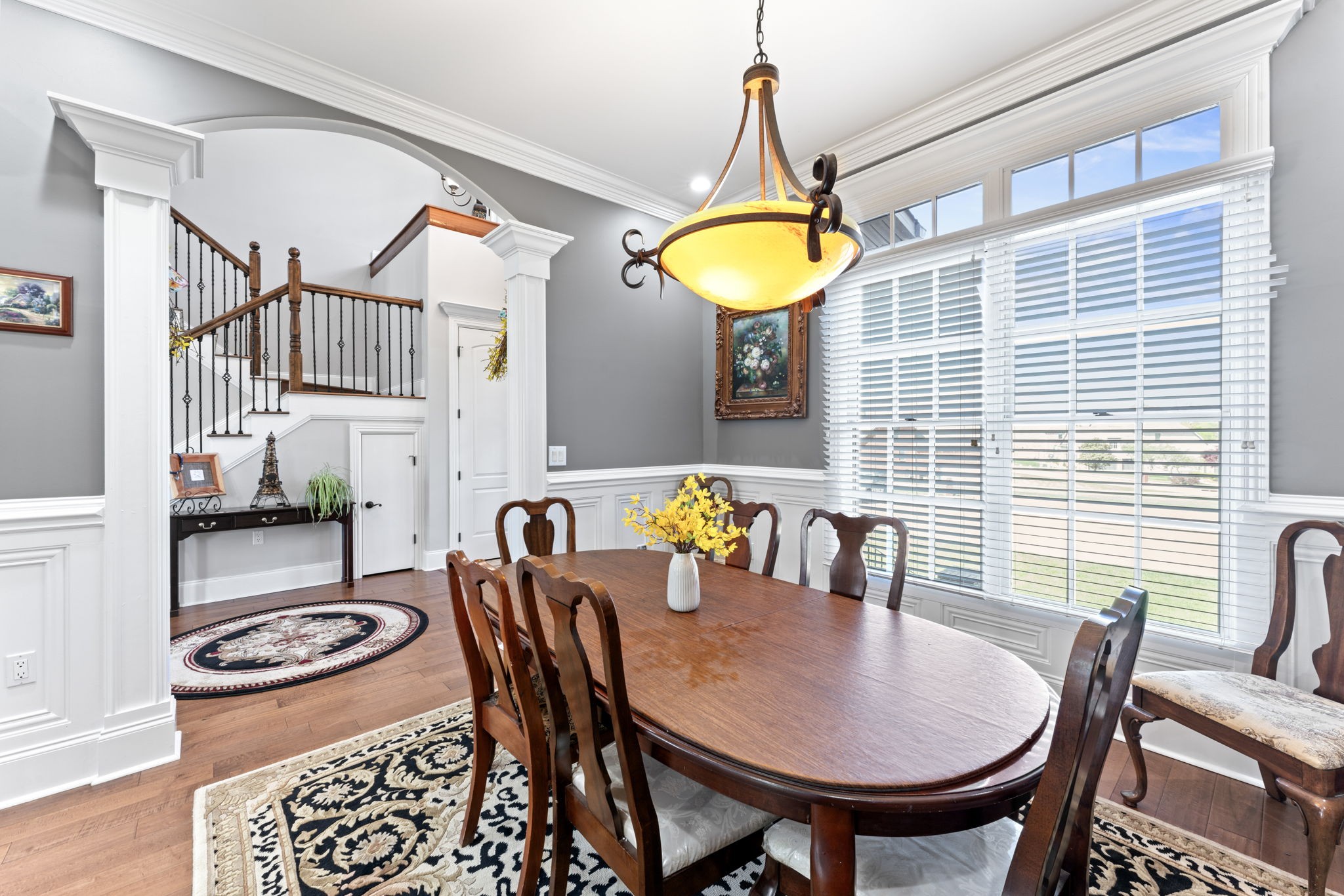 7402 Cold Harbor Court Fairview, TN 37062 - Photo 7 of 48 a view of a dining room with furniture and a window