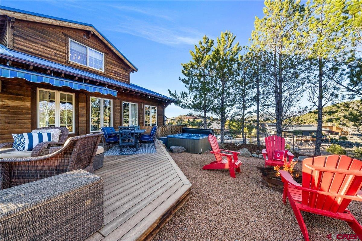 240 Vista Drive Ridgway, CO 81432 - Photo 35 of 41 a view of an outdoor sitting space
