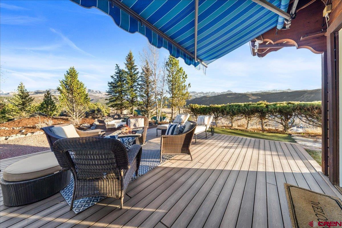 240 Vista Drive Ridgway, CO 81432 - Photo 39 of 41 a view of a chairs on the deck