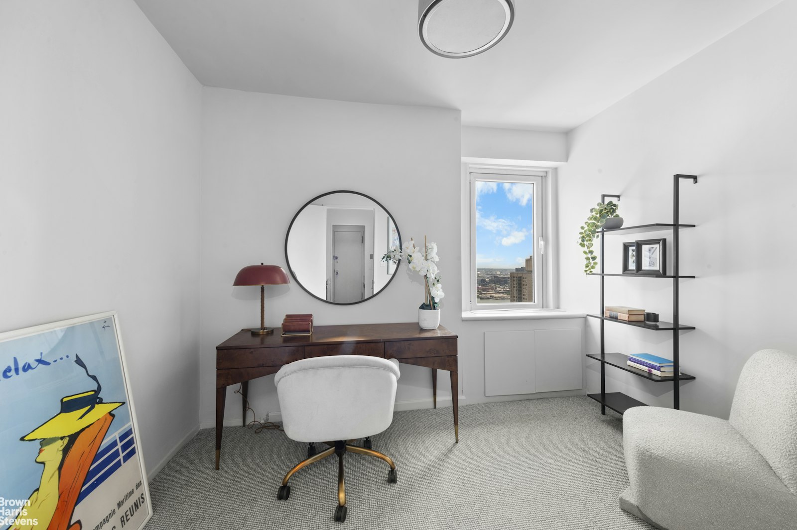 303 East 57th Street, Unit 39A Manhattan, NY 10022 - Photo 7 of 16 a living room with furniture and a window