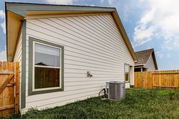 a view of a house with a door