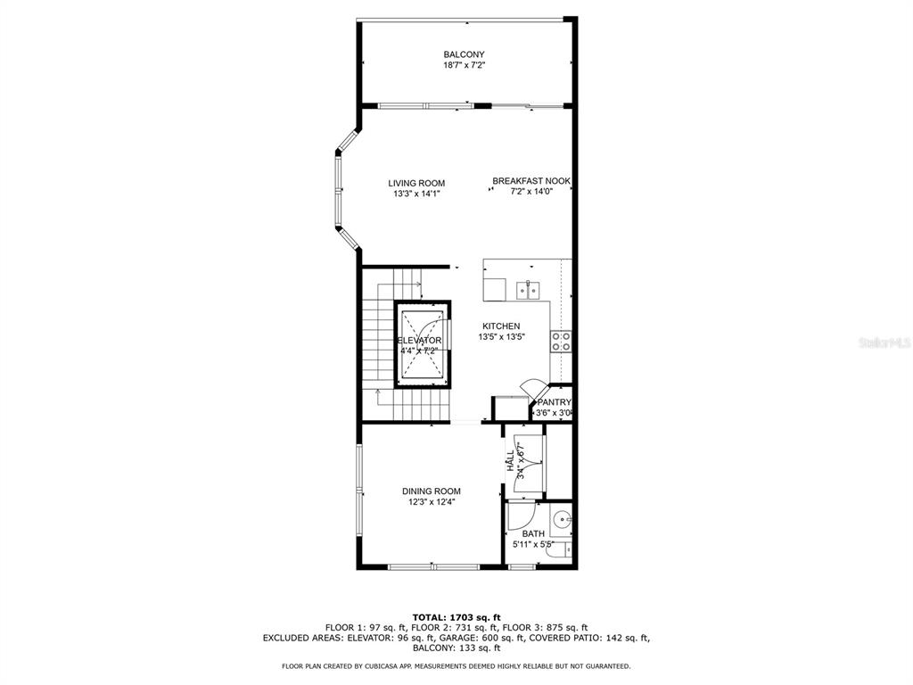 100 Windrush Boulevard, Unit 1 Indian Rocks Beach, FL 33785 - Photo 33 of 37 a picture of a floor plan