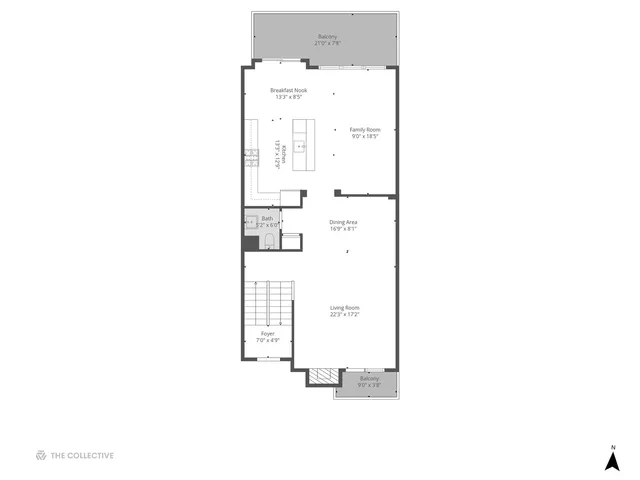 a picture of a floor plan