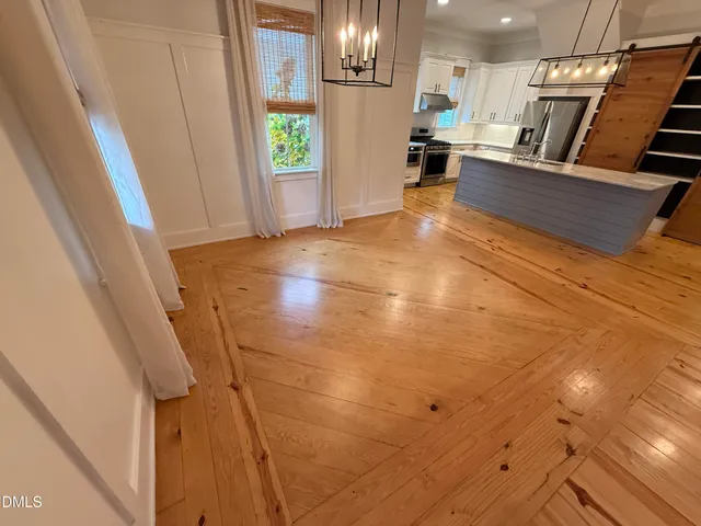 a view of empty room