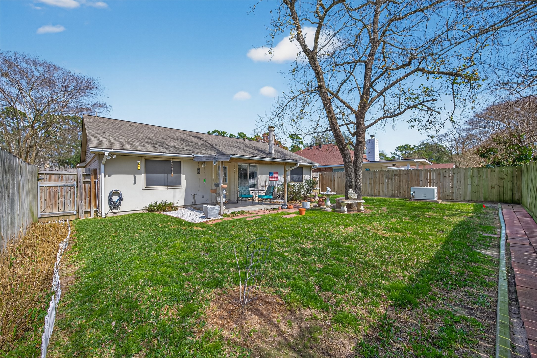 3639 Nutwood Lane Spring, TX 77389 - Photo 29 of 33 Spacious backyard perfect for gardening, entertaining, and everyday enjoyment.