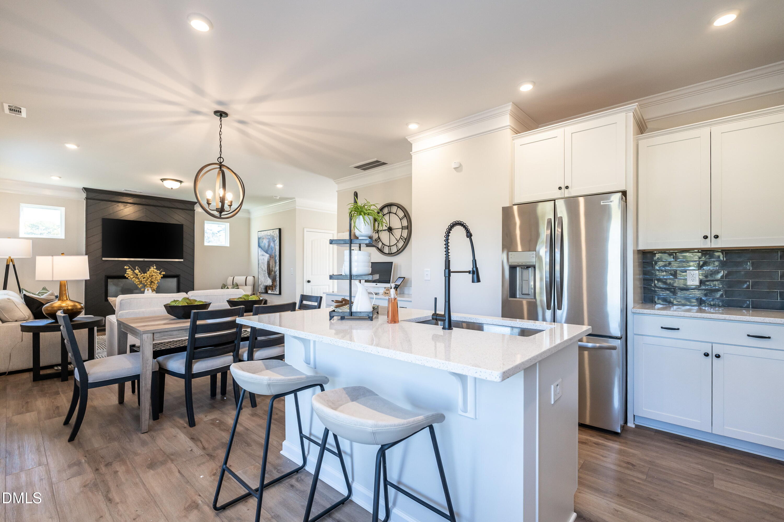 308 Spirit Spgs Road Smithfield, NC 27577 - Photo 7 of 21 a large kitchen with a table and chairs