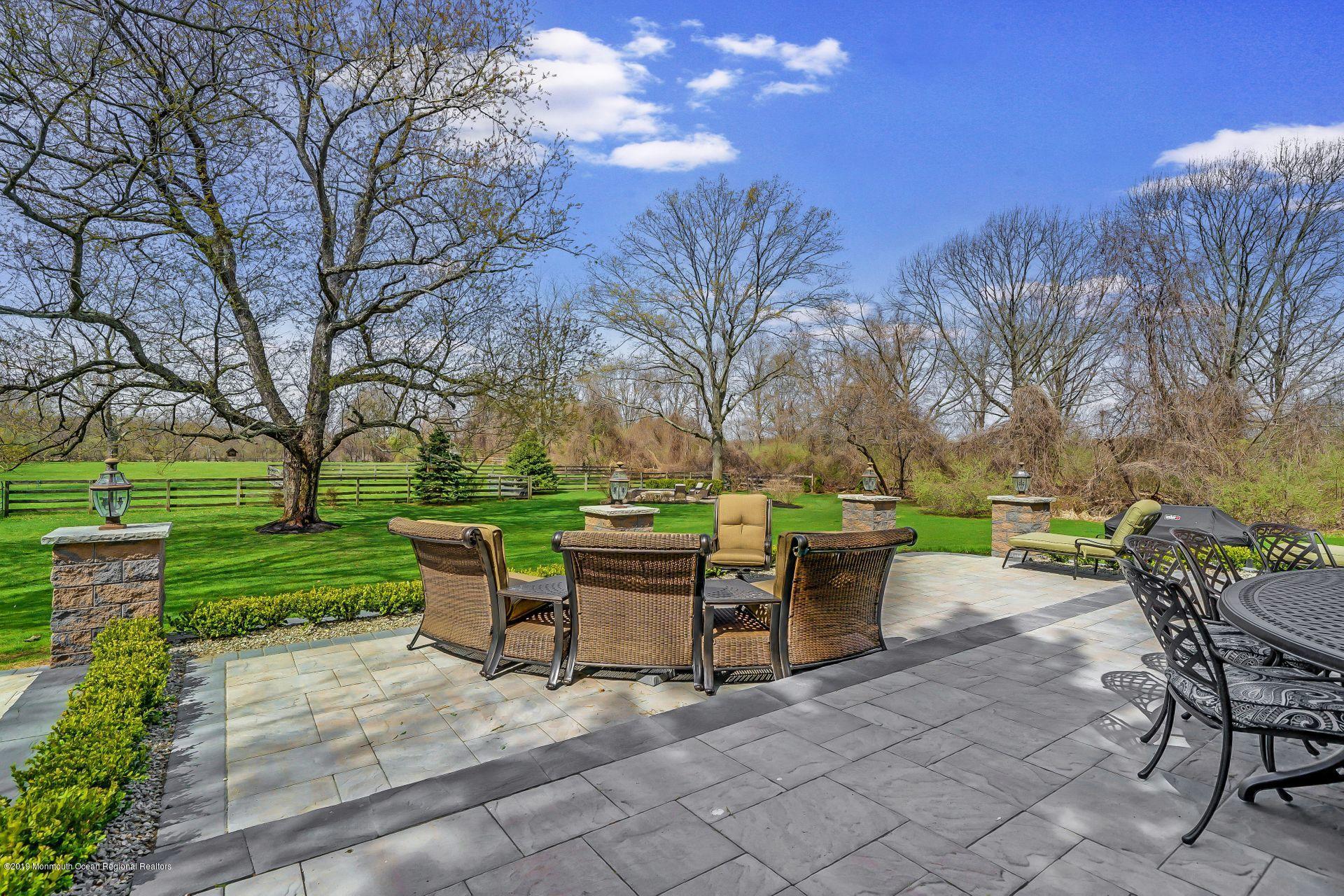 178 Laird Road Colts Neck, NJ 07722 - Photo 34 of 50 Cultured Stone Raised Patio