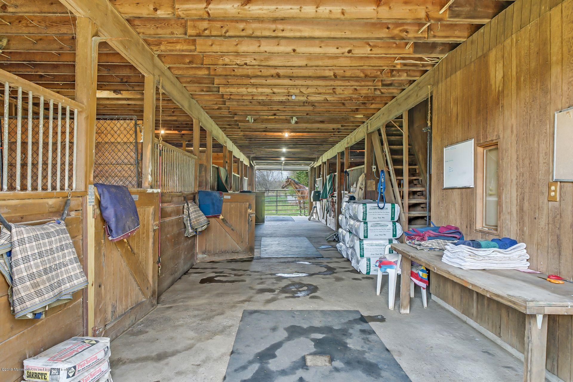 178 Laird Road Colts Neck, NJ 07722 - Photo 44 of 50 Main Barn Interior