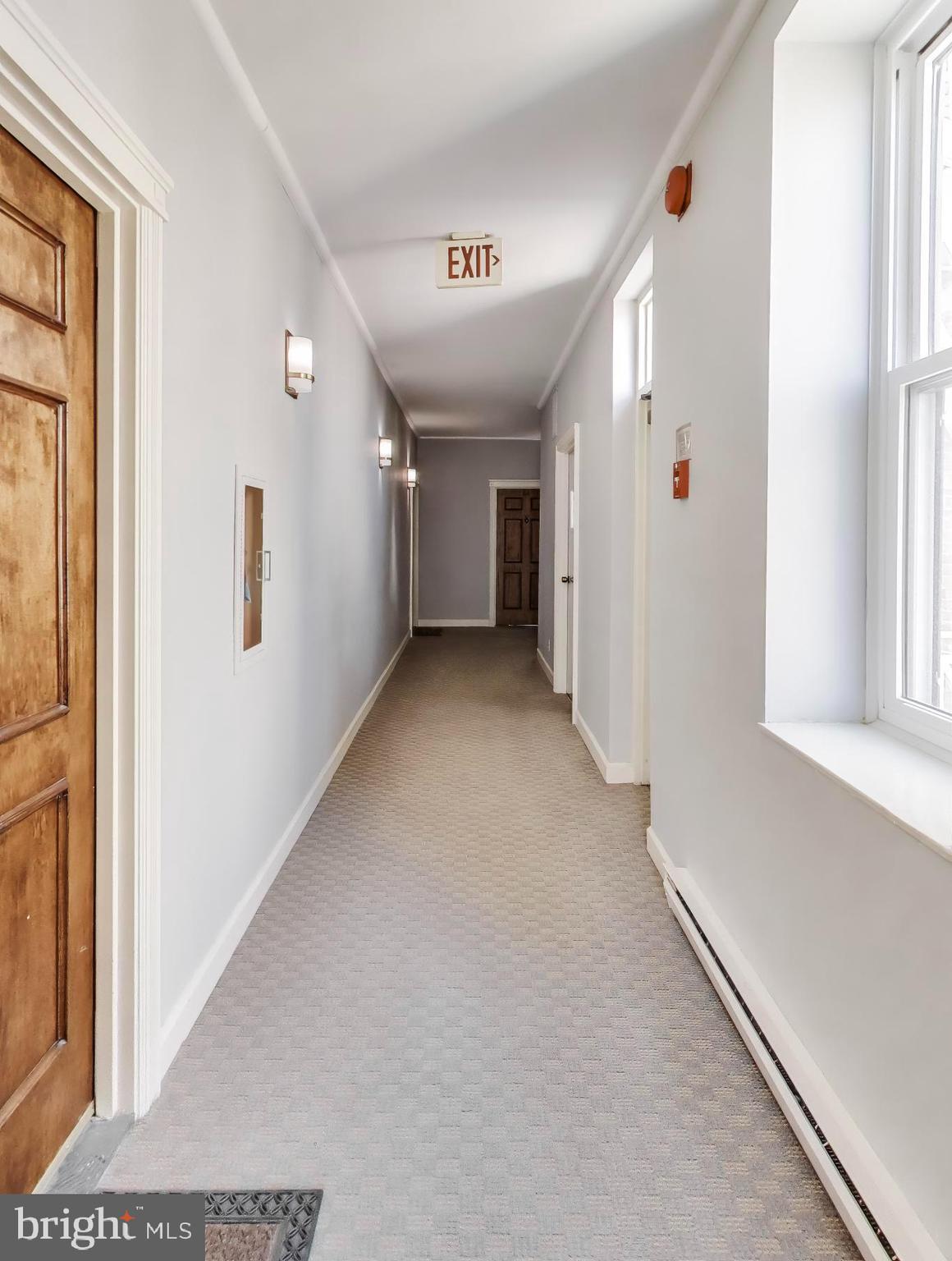1830 17th Street Northwest, Unit 501 Washington, DC 20009 - Photo 17 of 22 Sunny hallways