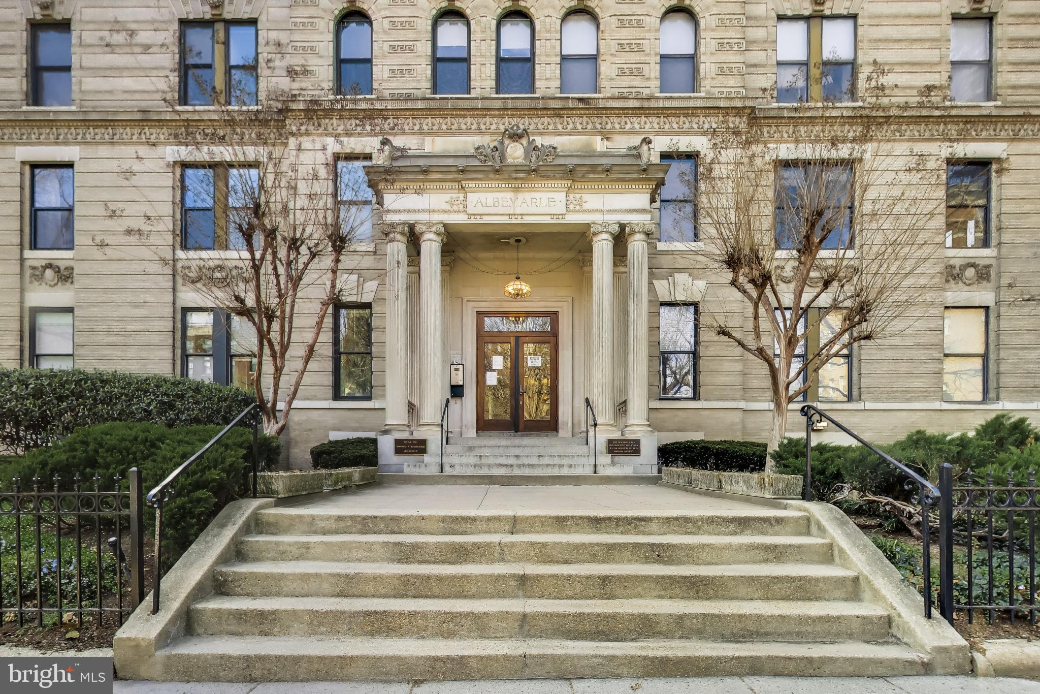 1830 17th Street Northwest, Unit 501 Washington, DC 20009 - Photo 21 of 22 Beaux Arts charm welcomes you in