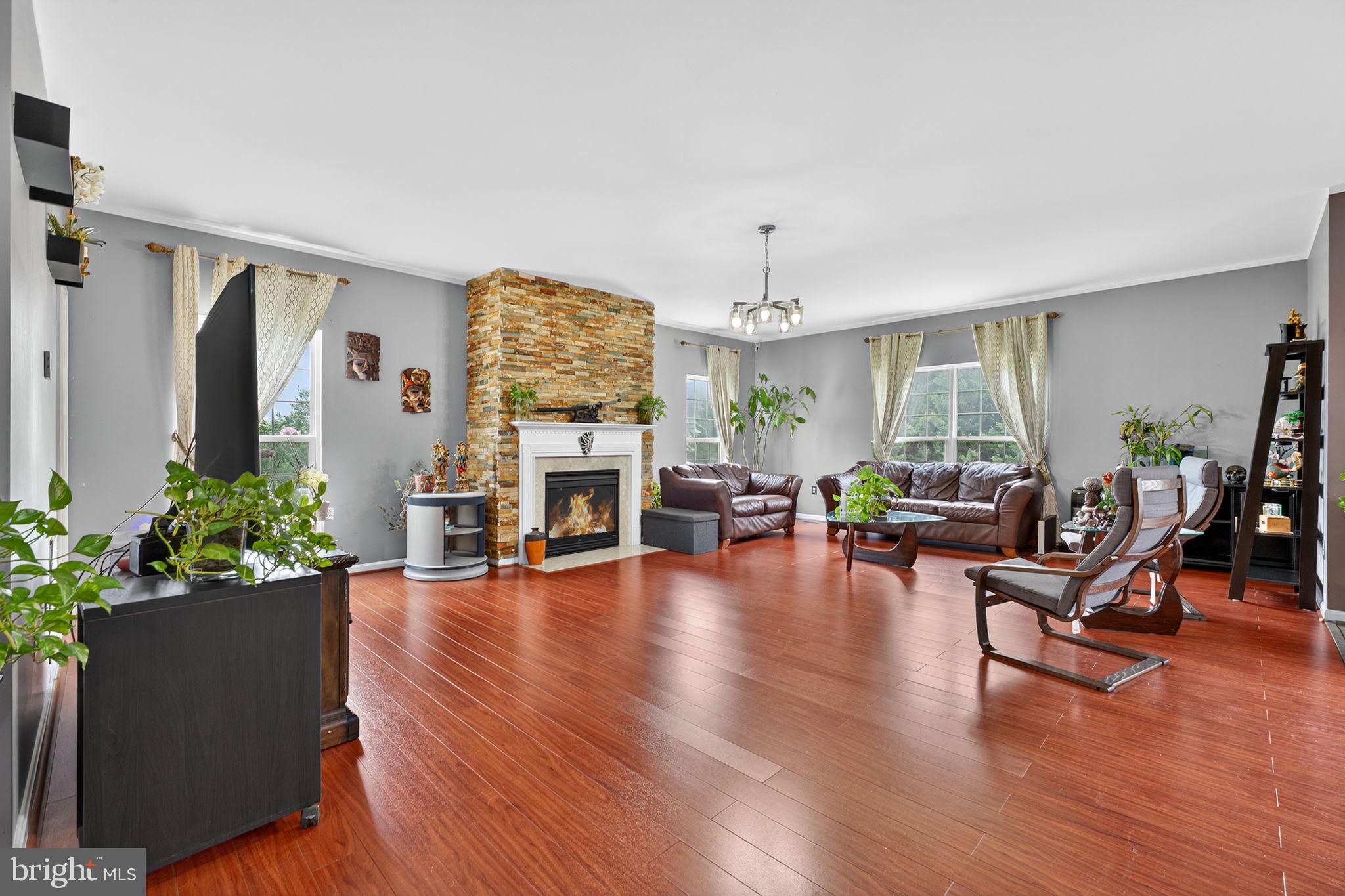 751 Holly Leaf Road Culpeper, VA 22701 - Photo 13 of 65 a living room with furniture fireplace and potted plants