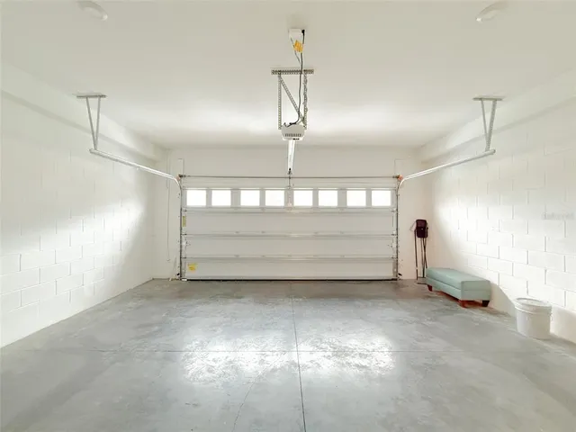 a view of a room with an empty space