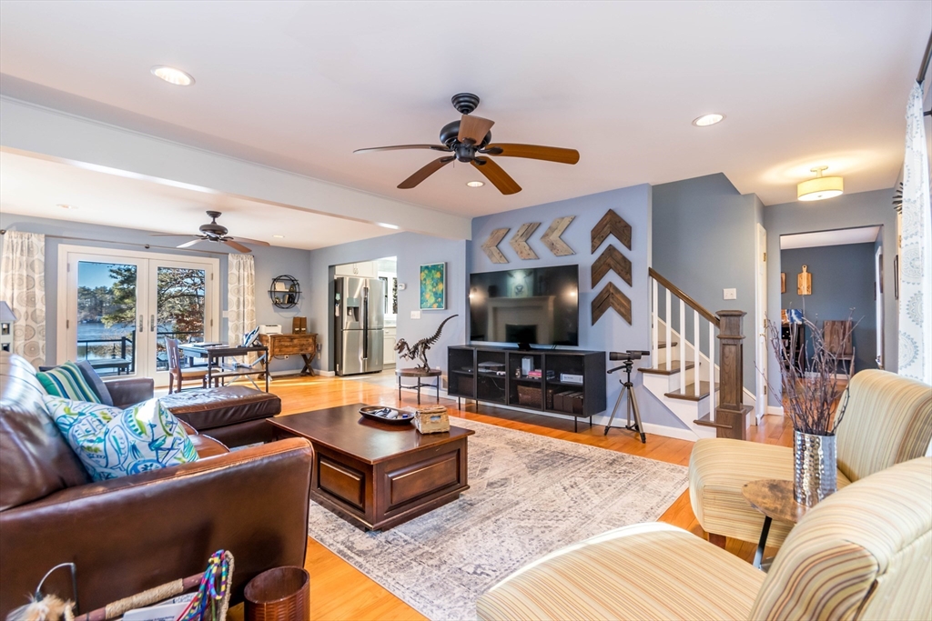 2 Blackmore Pond Circle Wareham, MA 02576 - Photo 14 of 42 a living room with furniture and a flat screen tv