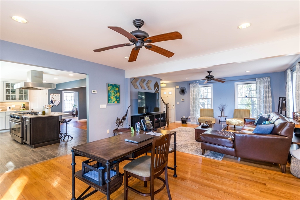 2 Blackmore Pond Circle Wareham, MA 02576 - Photo 17 of 42 a living room with furniture and a wooden floor