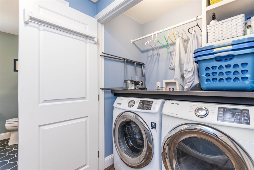 2 Blackmore Pond Circle Wareham, MA 02576 - Photo 30 of 42 a view of entryway with washer and dryer