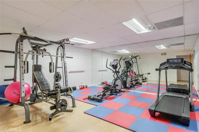 a room with storage and utility