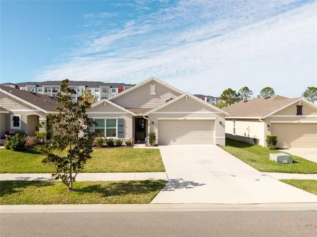 front view of house with a yard