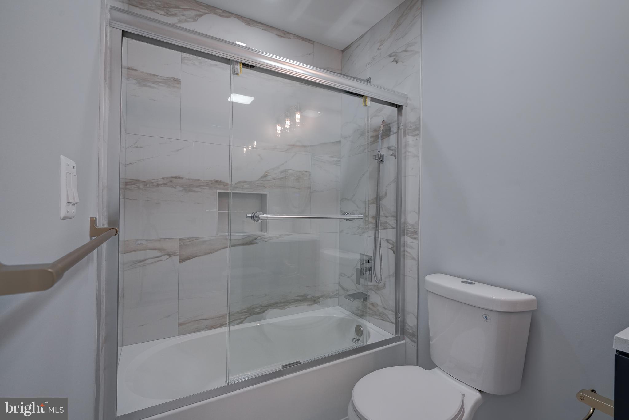 50 Retriever Court Bumpass, VA 23024 - Photo 61 of 77 a bathroom with a shower and a toilet