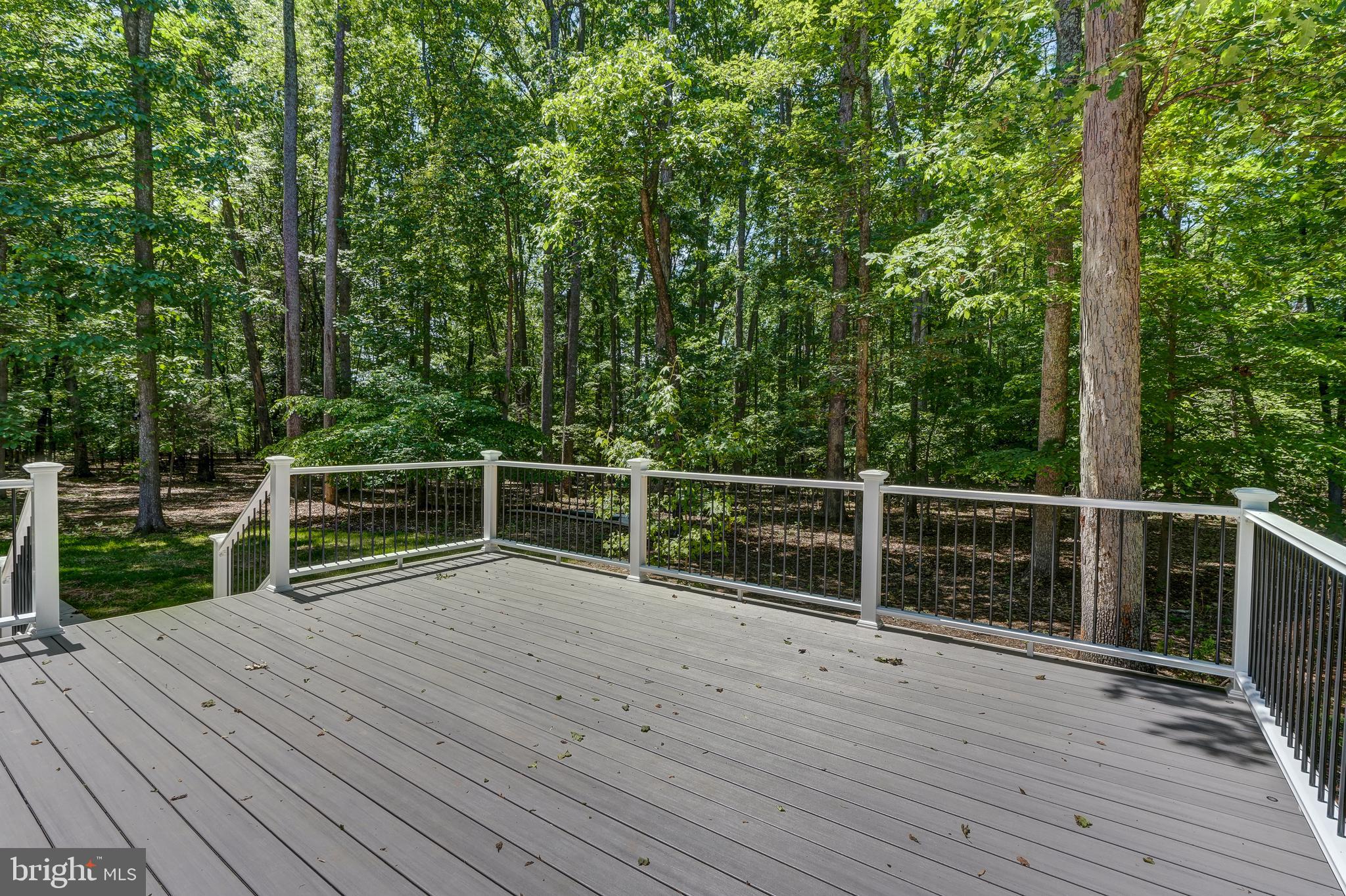 50 Retriever Court Bumpass, VA 23024 - Photo 69 of 77 a view of a balcony with wooden floor and fence