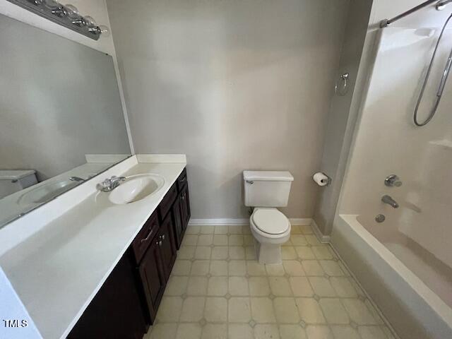 109 Tabula Place Cary, NC 27513 - Photo 17 of 26 a bathroom with a double vanity sink toilet and shower