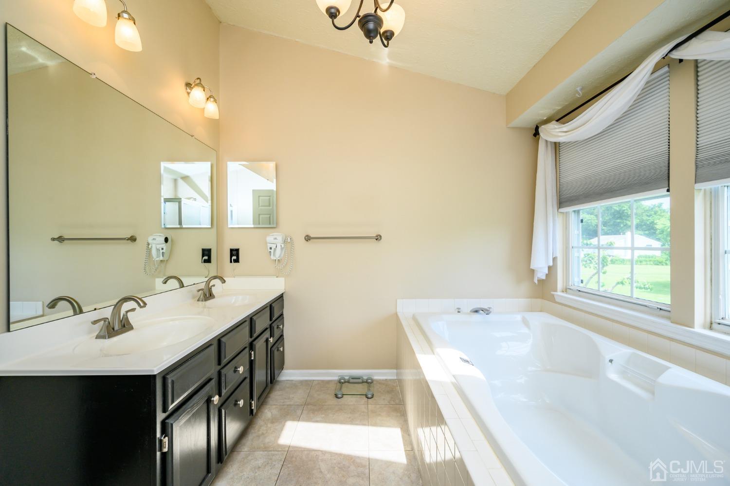 709 Henderson Road Lumberton, NJ 08048 - Photo 34 of 46 a spacious bathroom with a bathtub sink and mirror