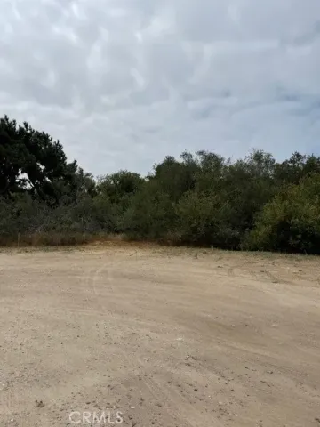a view of a lake and mountain in the back
