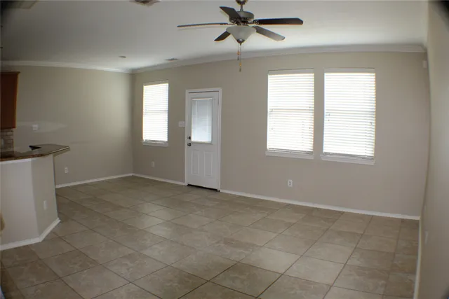 a close view of closet with wooden floor