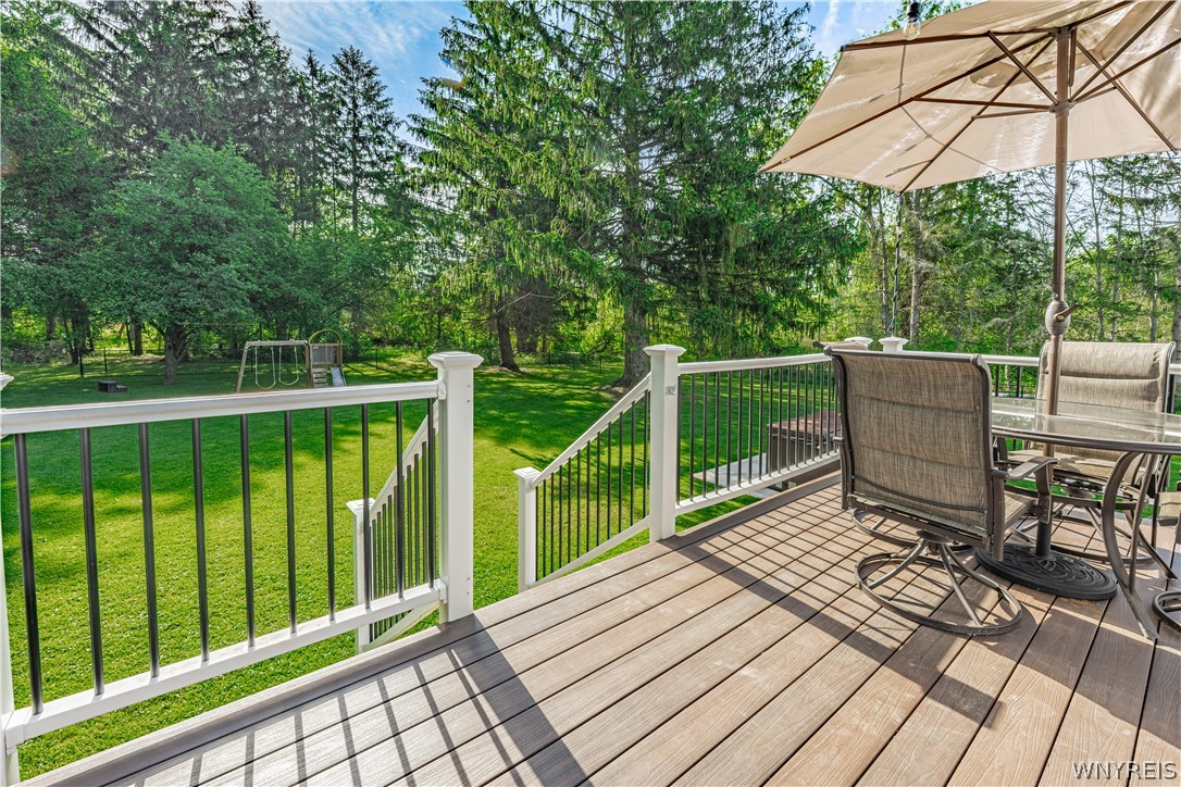 3567 Orangeport Road Hartland, NY 14067 - Photo 21 of 49 Composite Deck