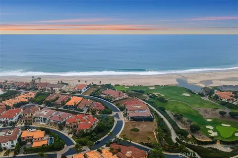 a view of swimming pool with an ocean view