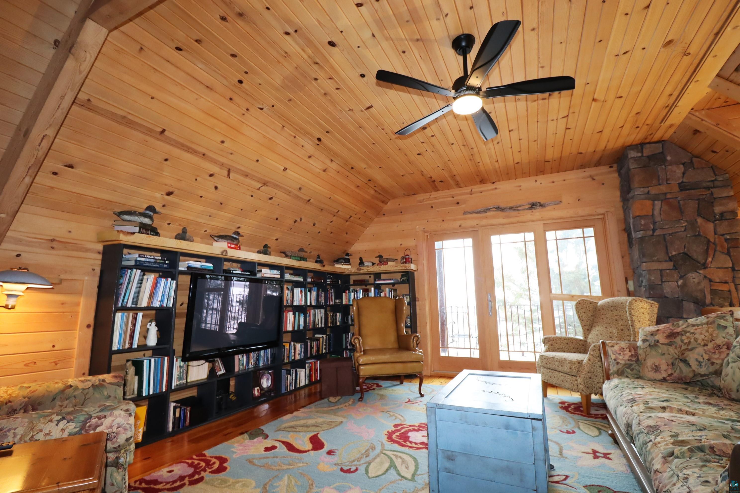 90015 Bark Point Road Herbster, WI 54844 - Photo 23 of 50 Loft Family Room
