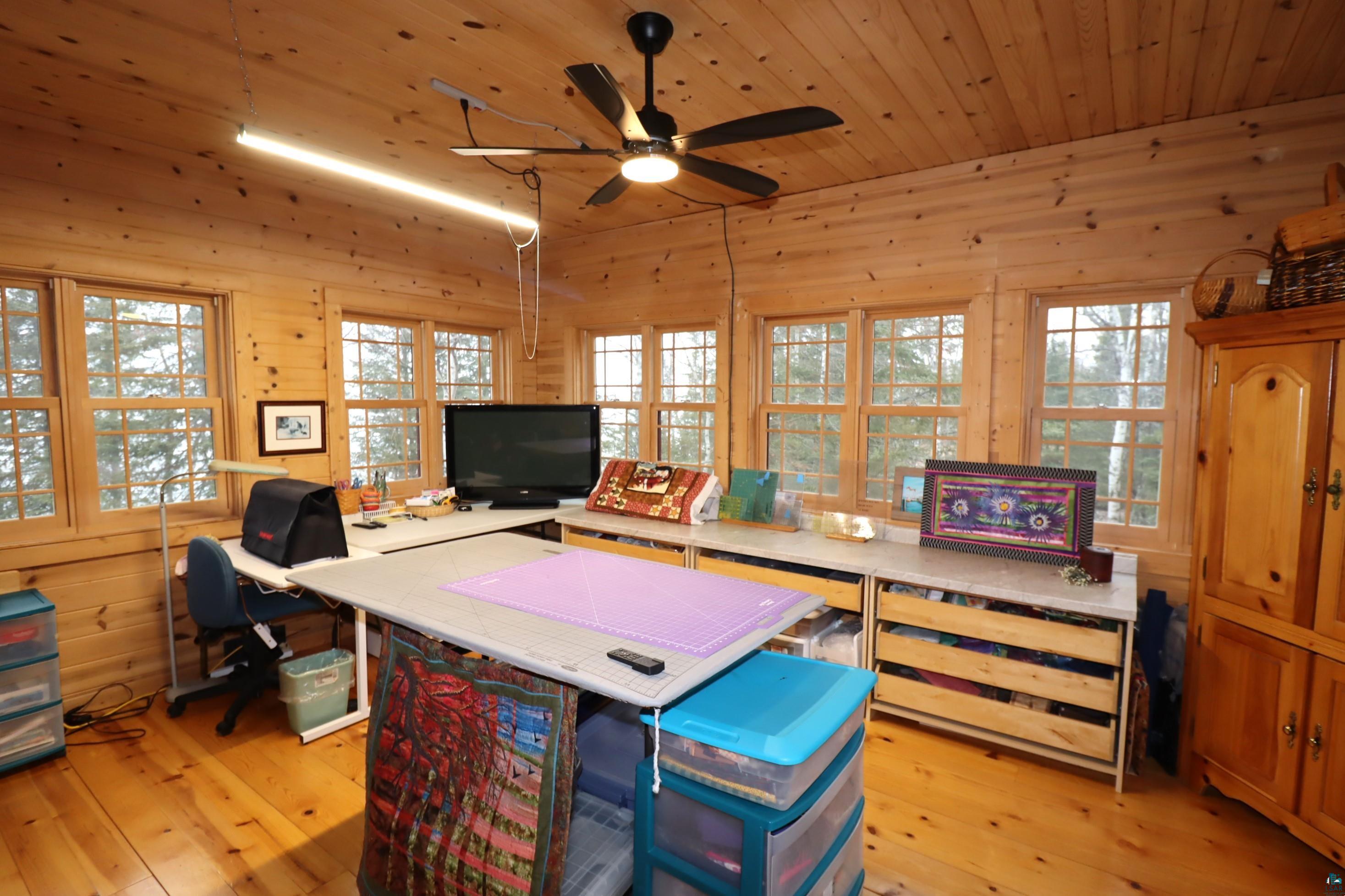 90015 Bark Point Road Herbster, WI 54844 - Photo 35 of 50 Loft Workspace