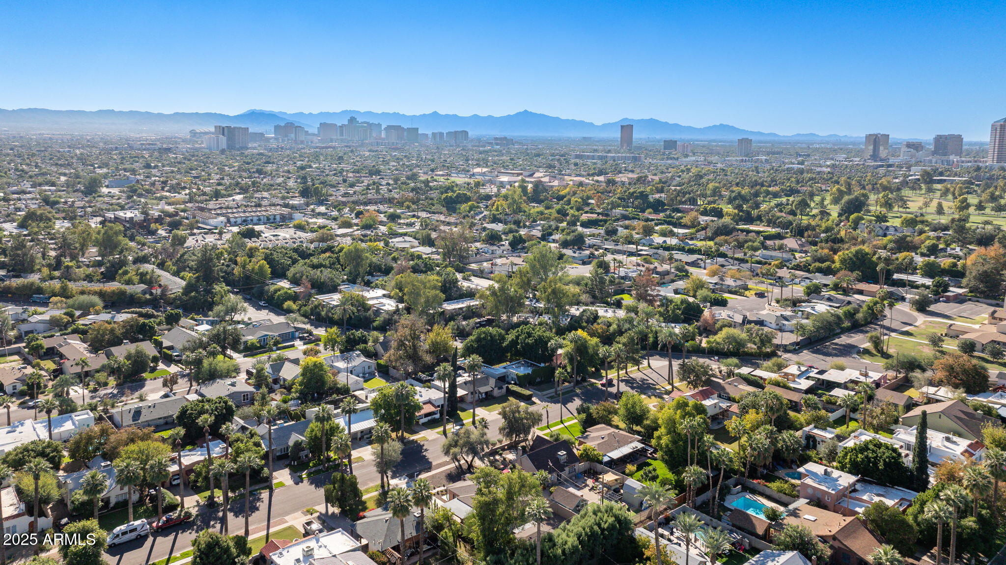 1540 East Cheery Lynn Road Phoenix, AZ 85014 - Photo 40 of 46 an aerial view of a city