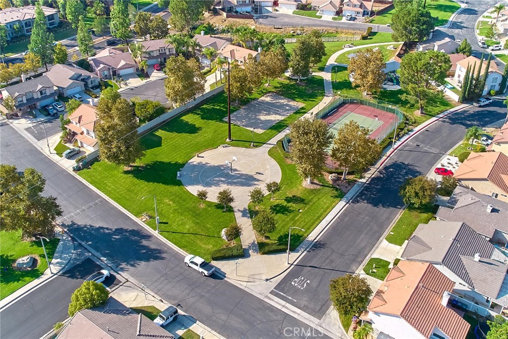5280 Melbourne Place Riverside, CA 92508 - Photo 9 of 59 an aerial view of a house with a garden