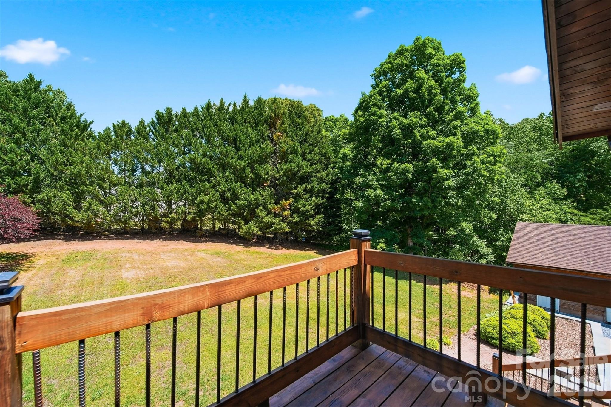 2079 Icard Ridge Road Taylorsville, NC 28681 - Photo 42 of 48 a view of a balcony with yard