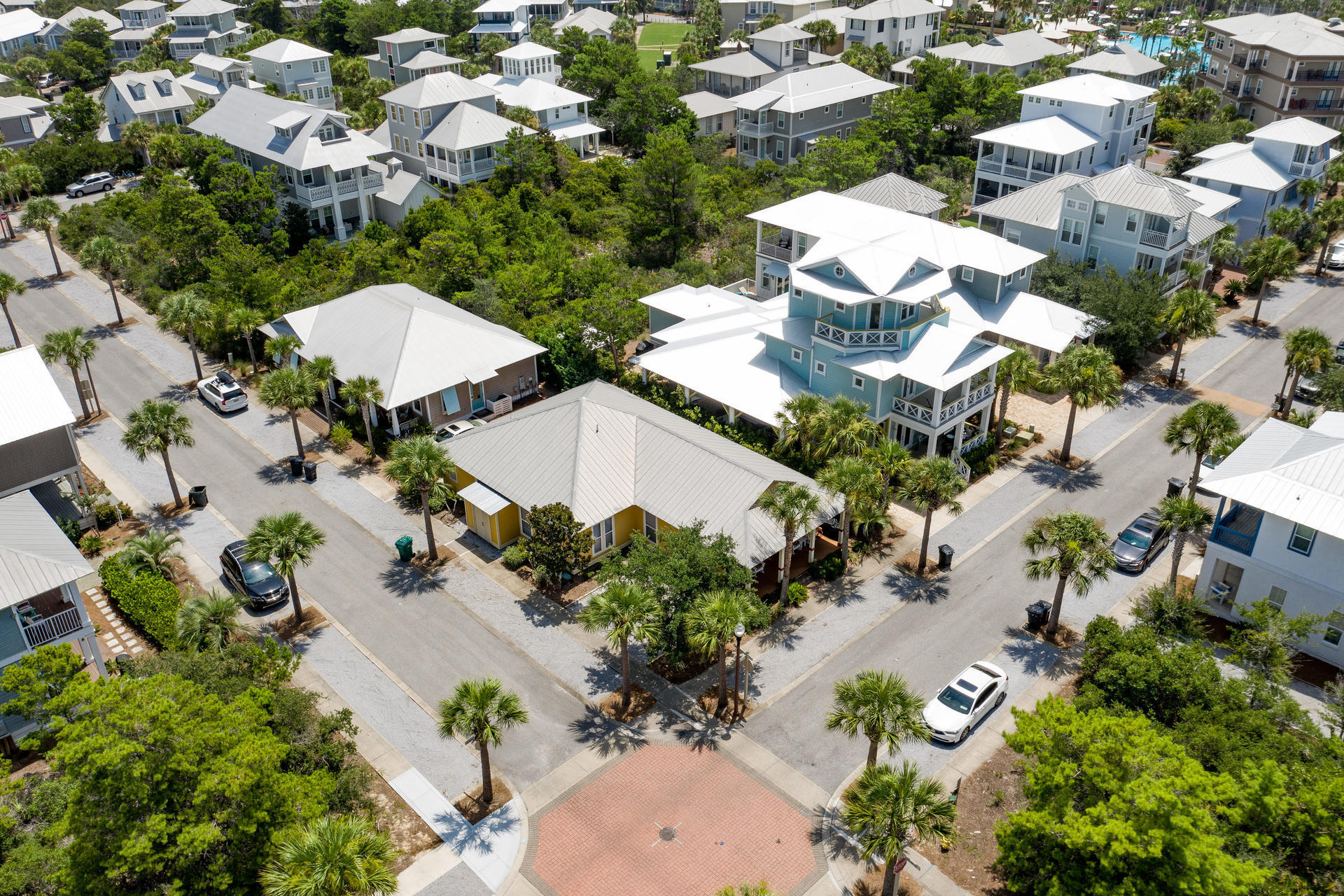 341 Beach Bike Way Inlet Beach, FL 32461 - Photo 7 of 53 an aerial view of multiple houses with yard