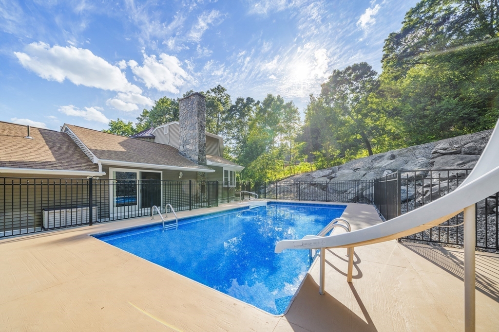 235 James Street Ludlow, MA 01056 - Photo 31 of 41 a view of a house with swimming pool